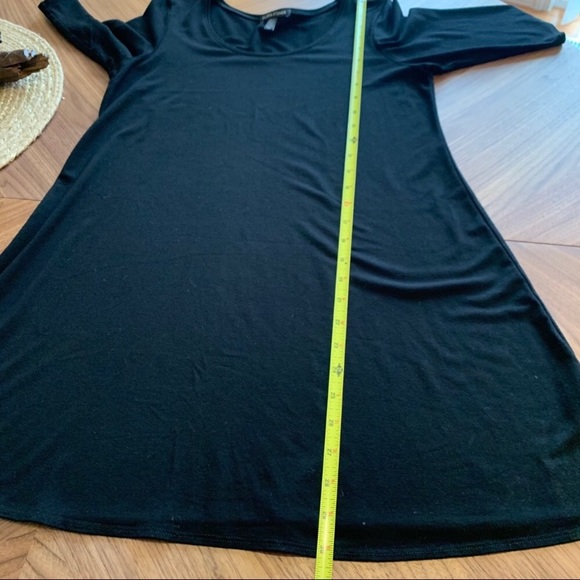 Black swing tunic (sleeves to elbow) S/P - Picture 6 of 8